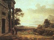 Claude Lorrain The Departure of Hagar and Ishmael oil painting on canvas